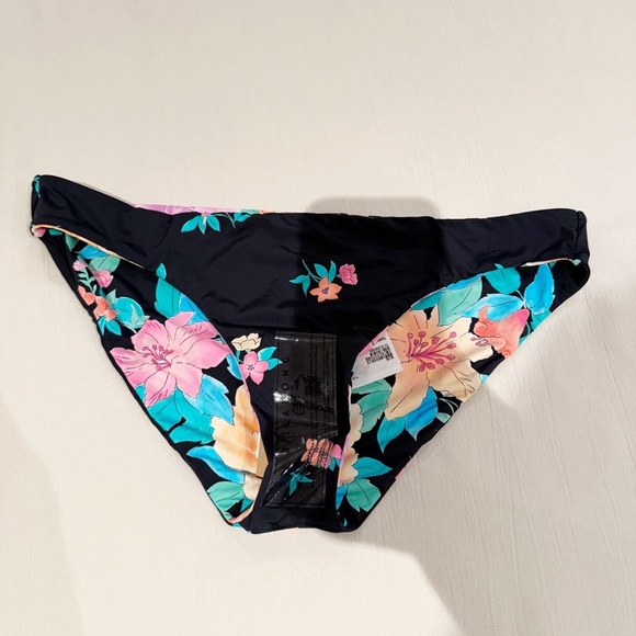 NWT BILLABONG Lost Cove low rider Reversible Tropic Bikini Bottom L - Picture 6 of 6